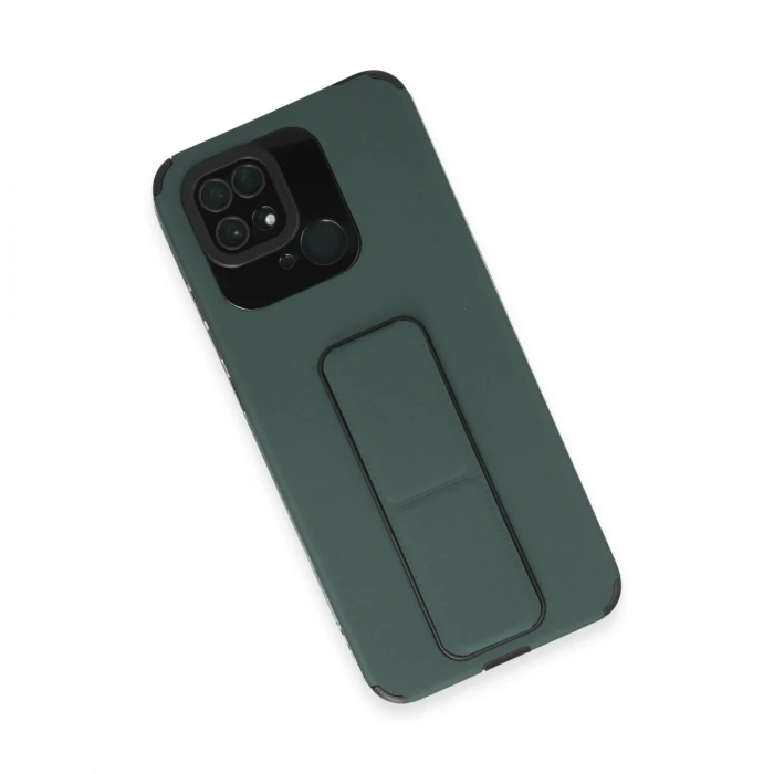 Xiaomi Redmi 10C Kılıf Mega Standlı Silikon