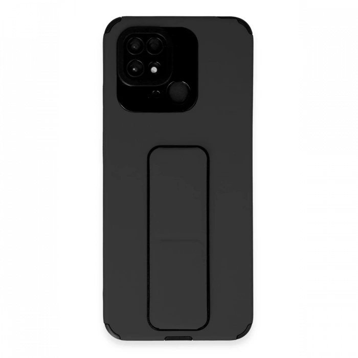 Newface Xiaomi Redmi 10C Kılıf Mega Standlı Silikon