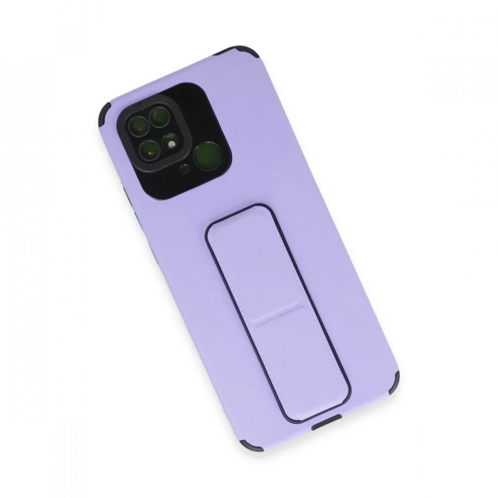 Xiaomi Redmi 10C Kılıf Mega Standlı Silikon