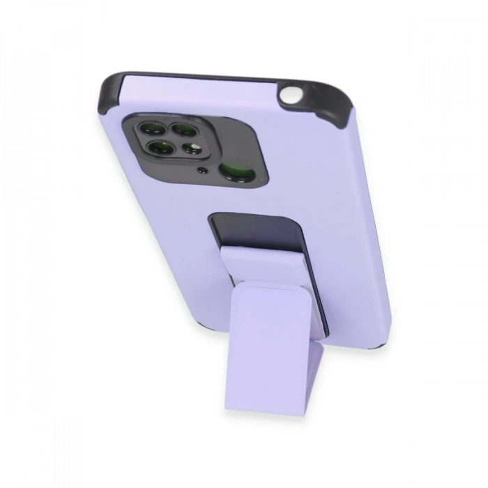 Xiaomi Redmi 10C Kılıf Mega Standlı Silikon