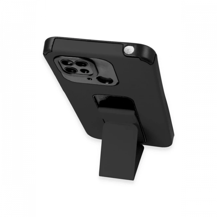 Newface Xiaomi Redmi 10C Kılıf Mega Standlı Silikon
