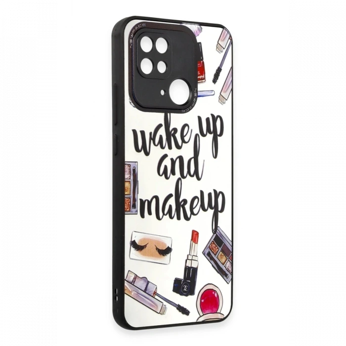 Newface Xiaomi Redmi 10C Kılıf Mirror Desenli Kapak