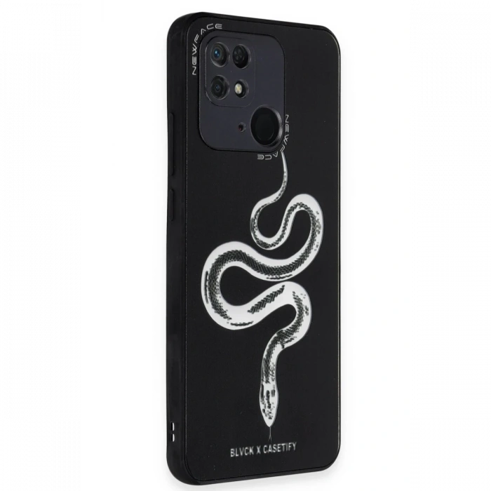 Newface Xiaomi Redmi 10C Kılıf Mirror Desenli Kapak