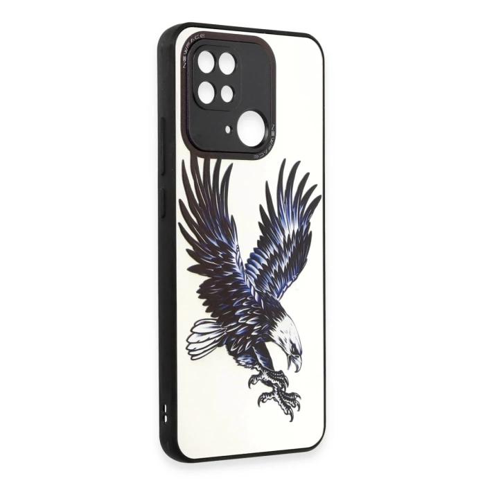 Newface Xiaomi Redmi 10C Kılıf Mirror Desenli Kapak