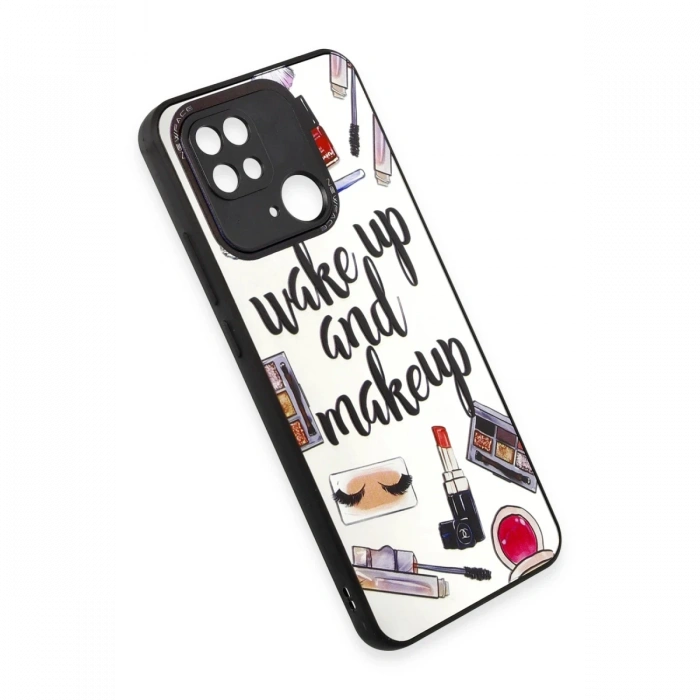 Newface Xiaomi Redmi 10C Kılıf Mirror Desenli Kapak