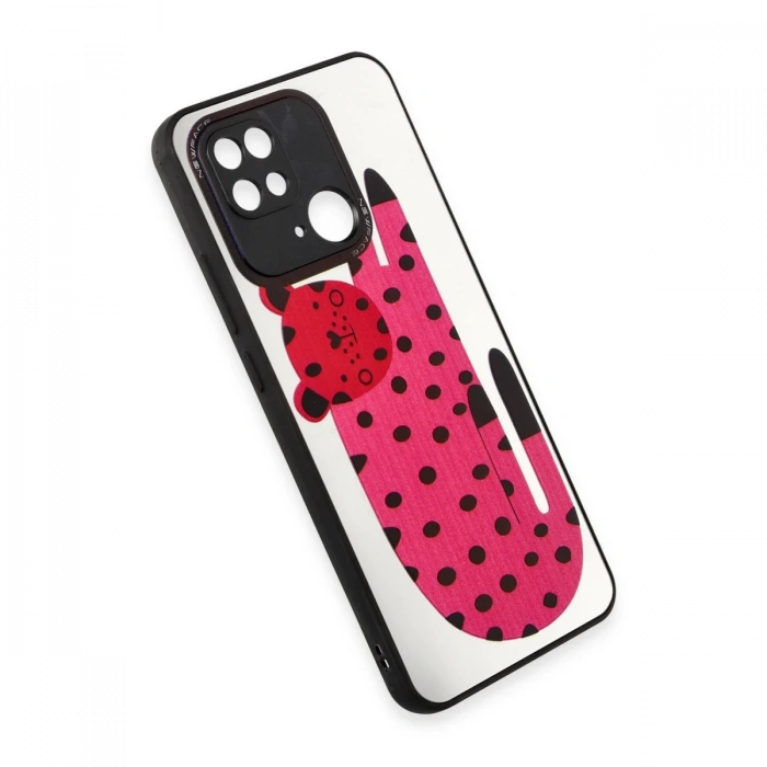 Newface Xiaomi Redmi 10C Kılıf Mirror Desenli Kapak
