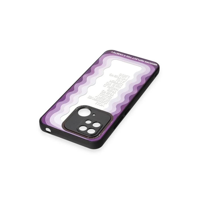 Newface Xiaomi Redmi 10C Kılıf Mirror Desenli Kapak