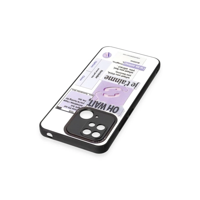Newface Xiaomi Redmi 10C Kılıf Mirror Desenli Kapak