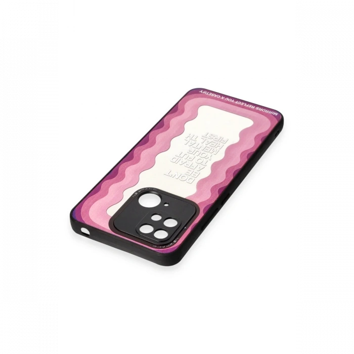 Newface Xiaomi Redmi 10C Kılıf Mirror Desenli Kapak