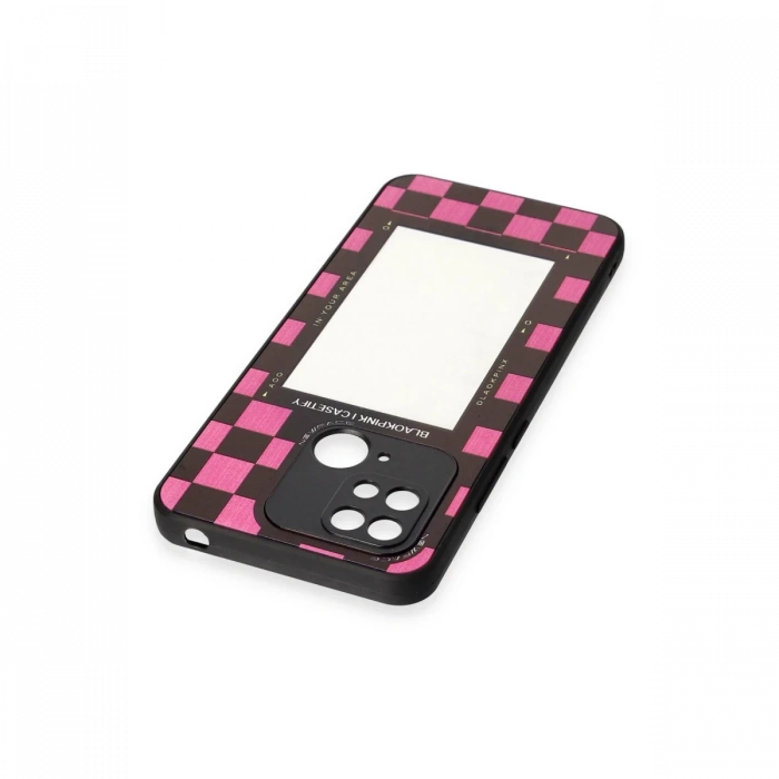 Newface Xiaomi Redmi 10C Kılıf Mirror Desenli Kapak