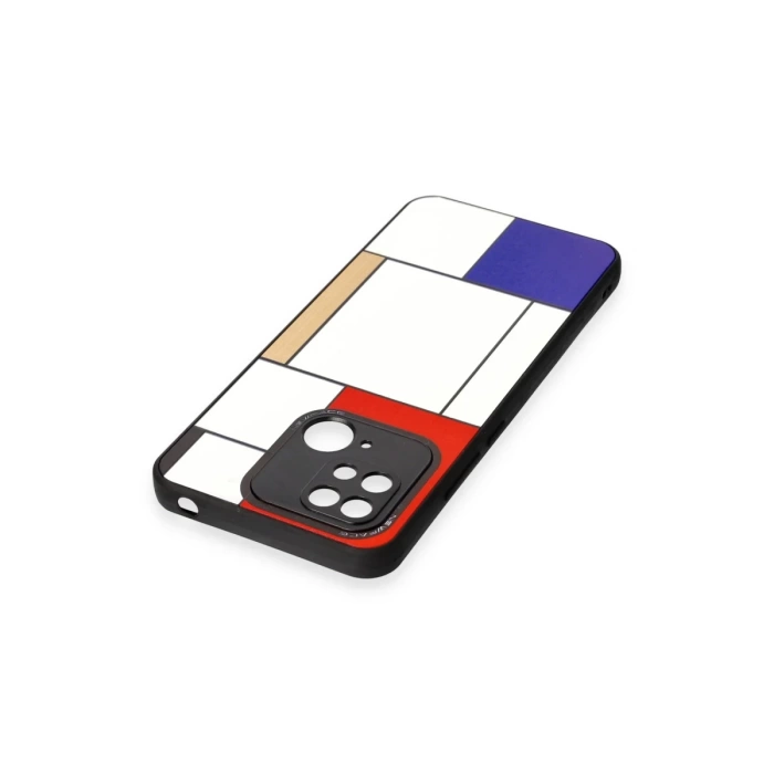 Newface Xiaomi Redmi 10C Kılıf Mirror Desenli Kapak