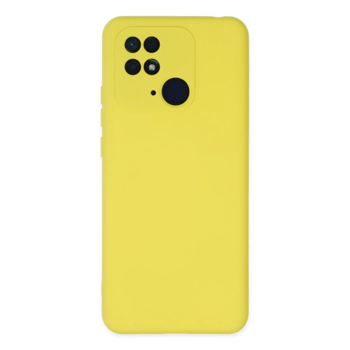 Newface Xiaomi Redmi 10C Kılıf Nano içi Kadife Silikon