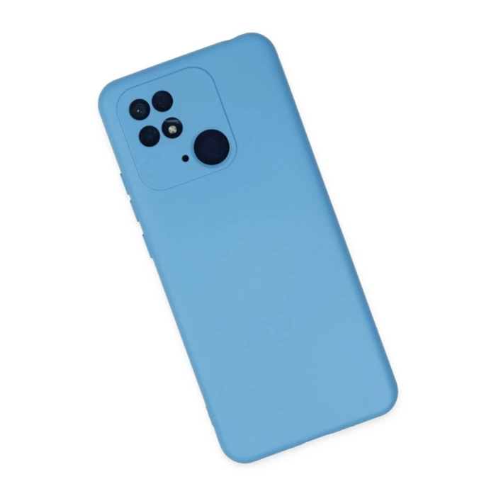 Newface Xiaomi Redmi 10C Kılıf Nano içi Kadife Silikon