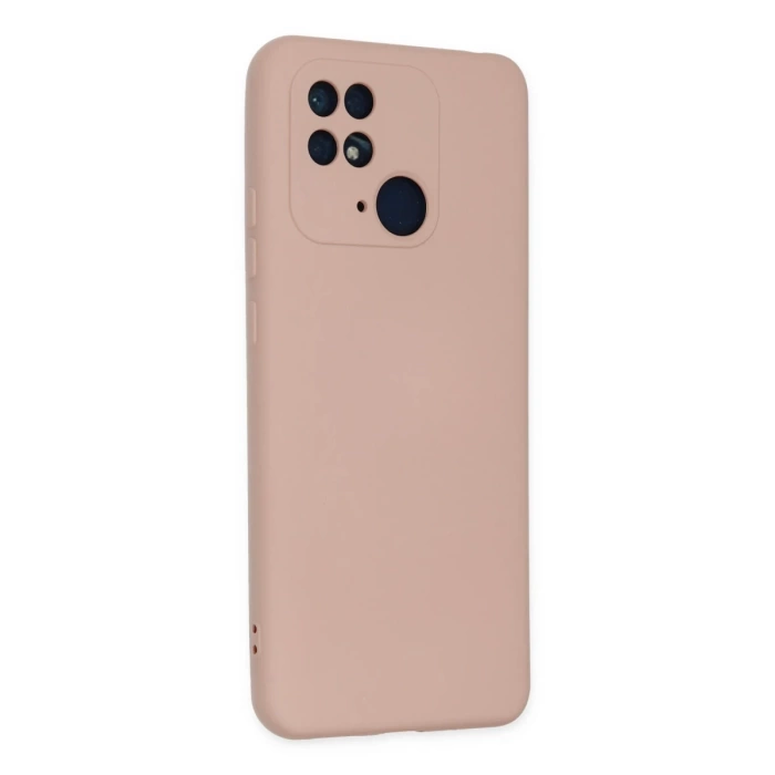 Newface Xiaomi Redmi 10C Kılıf Nano içi Kadife Silikon