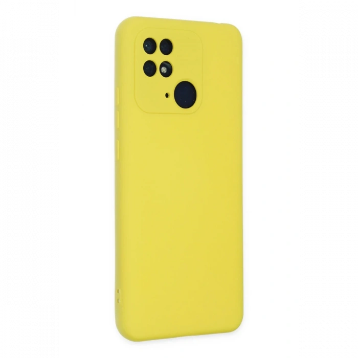 Newface Xiaomi Redmi 10C Kılıf Nano içi Kadife Silikon