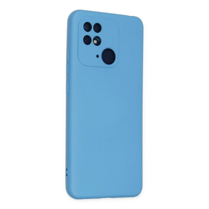 Newface Xiaomi Redmi 10C Kılıf Nano içi Kadife Silikon