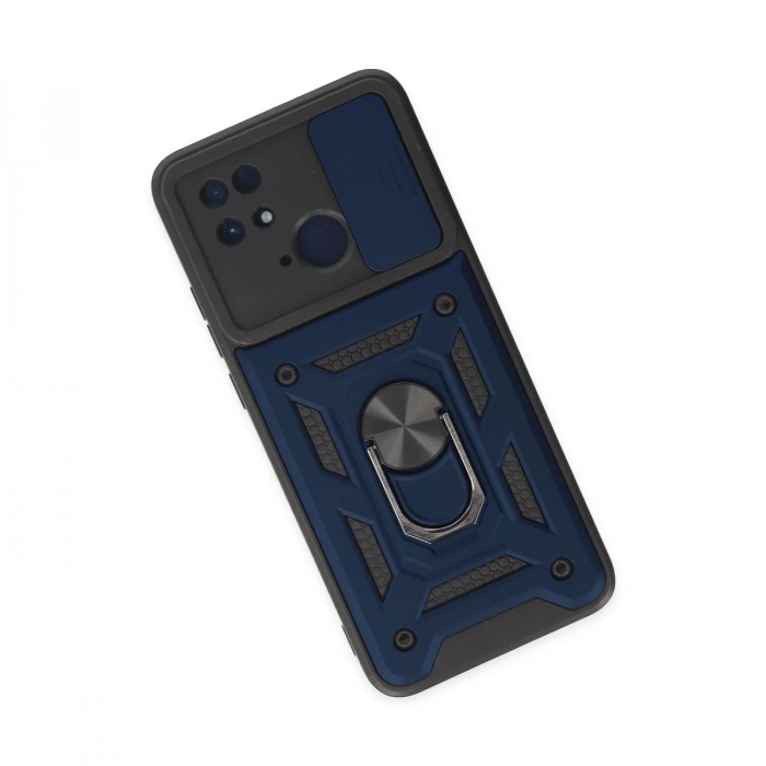 Newface Xiaomi Redmi 10C Kılıf Pars Lens Yüzüklü Silikon
