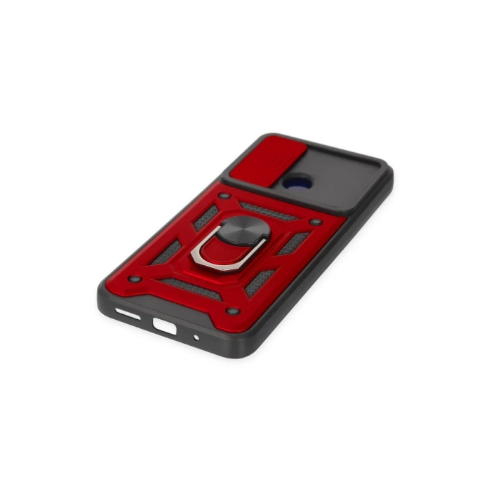 Newface Xiaomi Redmi 10C Kılıf Pars Lens Yüzüklü Silikon