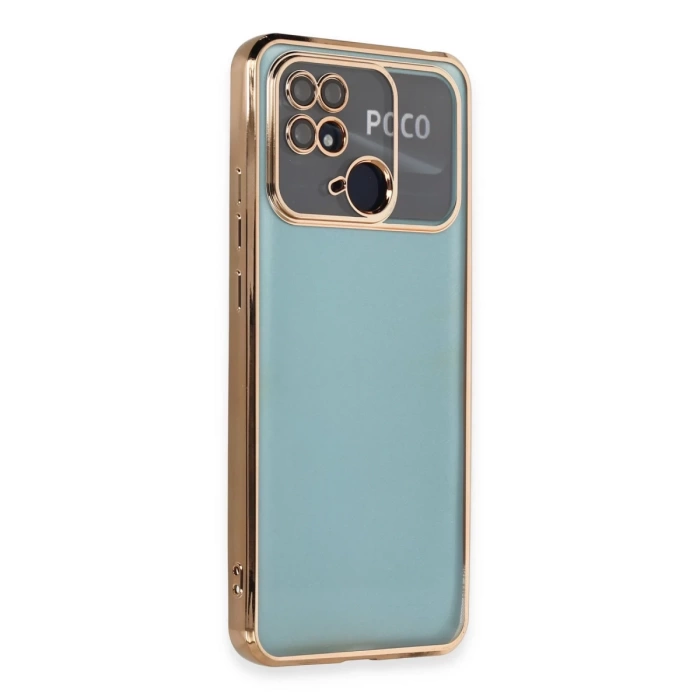Newface Xiaomi Redmi 10C Kılıf Razer Lensli Silikon