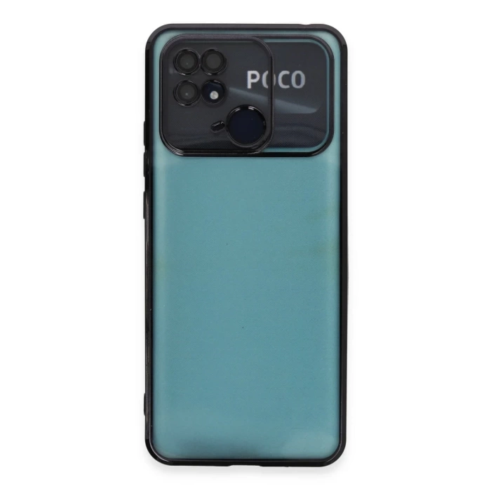 Newface Xiaomi Redmi 10C Kılıf Razer Lensli Silikon