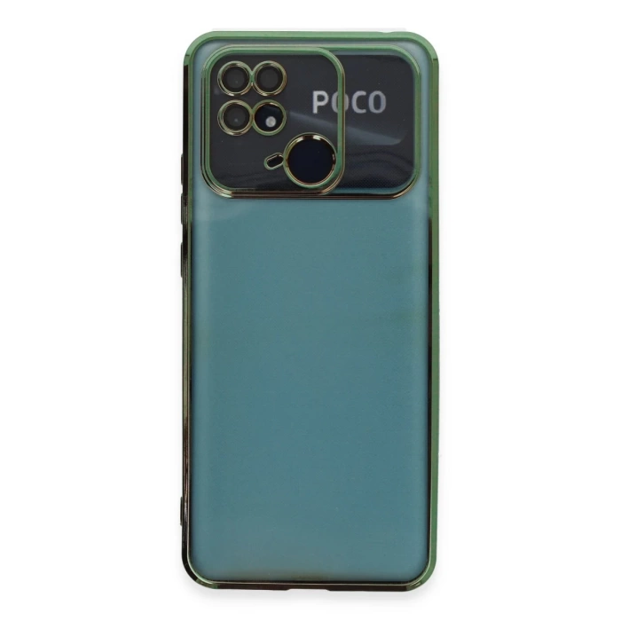Newface Xiaomi Redmi 10C Kılıf Razer Lensli Silikon