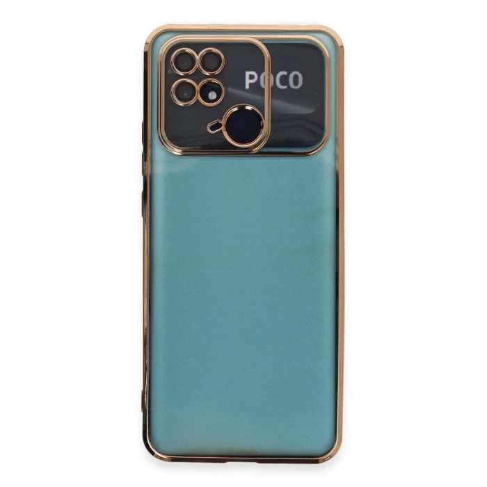 Newface Xiaomi Redmi 10C Kılıf Razer Lensli Silikon