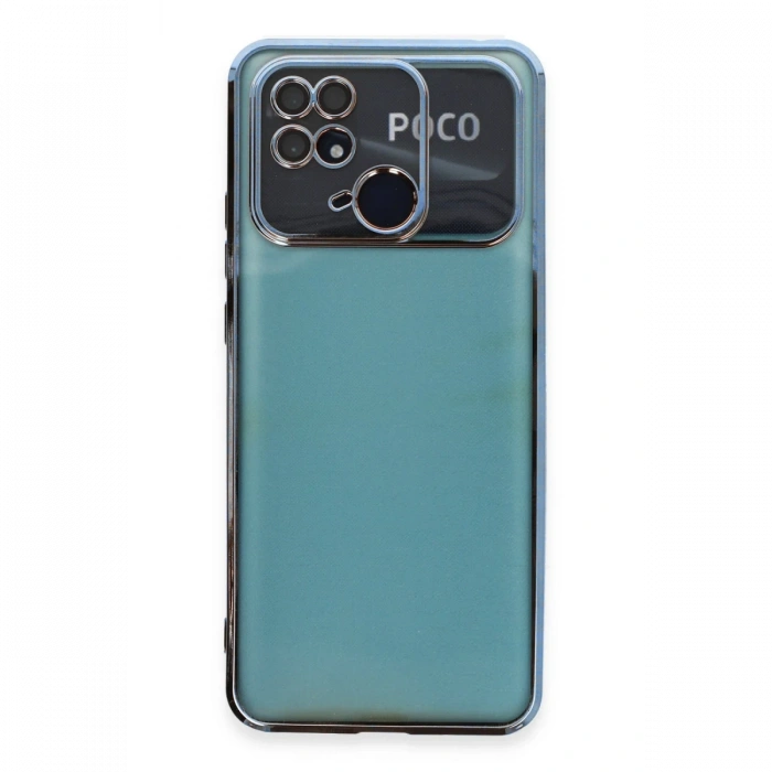 Newface Xiaomi Redmi 10C Kılıf Razer Lensli Silikon