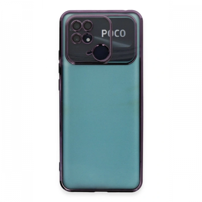 Newface Xiaomi Redmi 10C Kılıf Razer Lensli Silikon