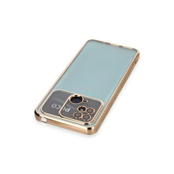 Newface Xiaomi Redmi 10C Kılıf Razer Lensli Silikon