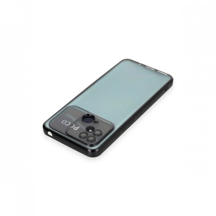 Newface Xiaomi Redmi 10C Kılıf Razer Lensli Silikon