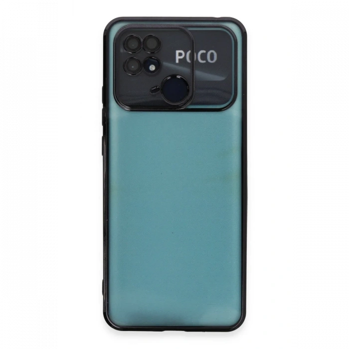 Newface Xiaomi Redmi 10C Kılıf Razer Lensli Silikon