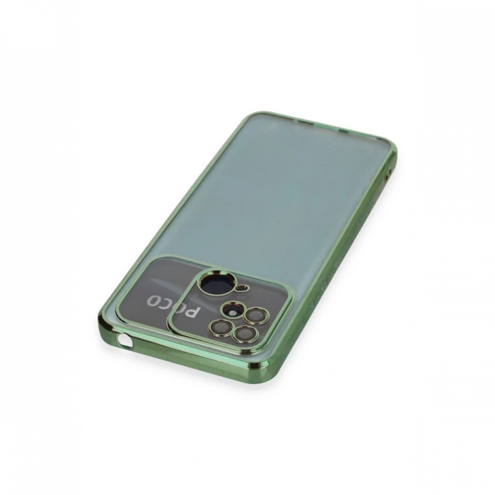 Newface Xiaomi Redmi 10C Kılıf Razer Lensli Silikon