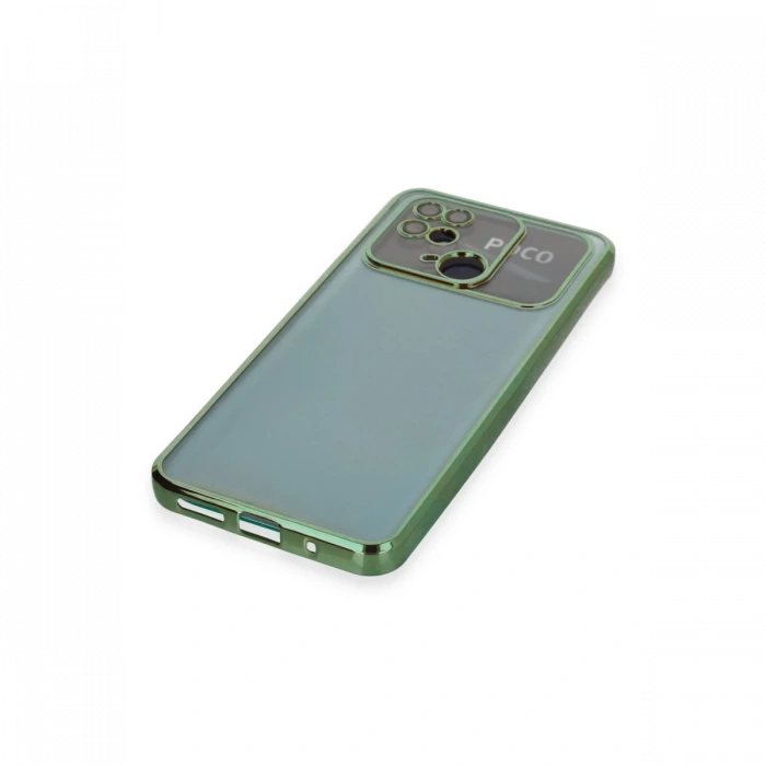 Newface Xiaomi Redmi 10C Kılıf Razer Lensli Silikon