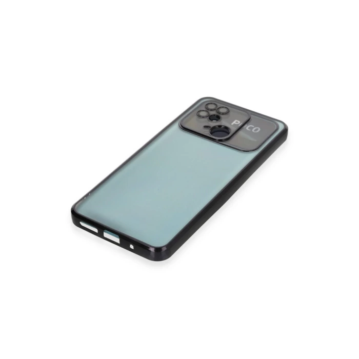 Newface Xiaomi Redmi 10C Kılıf Razer Lensli Silikon