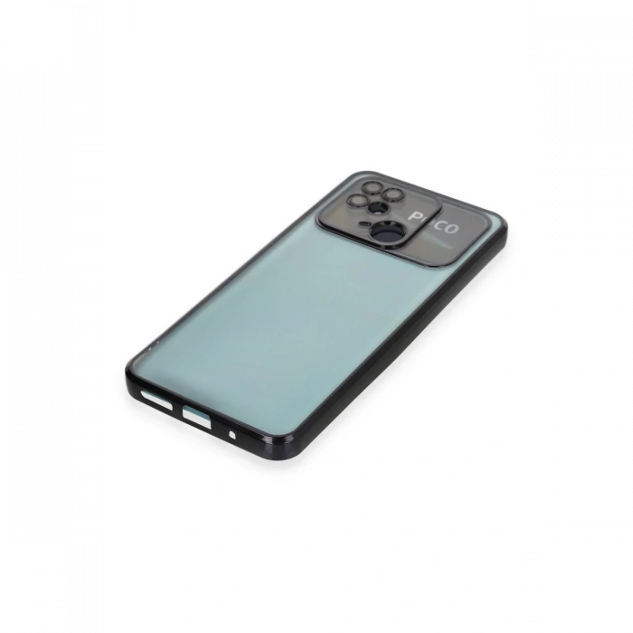 Newface Xiaomi Redmi 10C Kılıf Razer Lensli Silikon