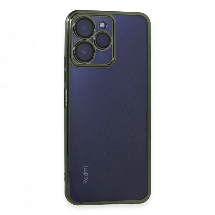 Newface Xiaomi Redmi 12 Kılıf Razer Lensli Silikon