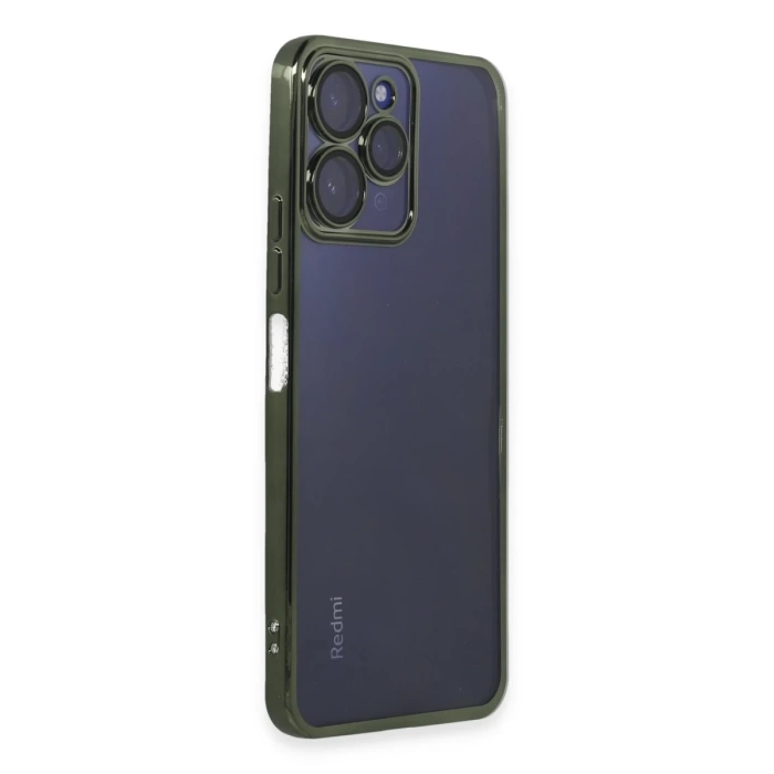 Newface Xiaomi Redmi 12 Kılıf Razer Lensli Silikon