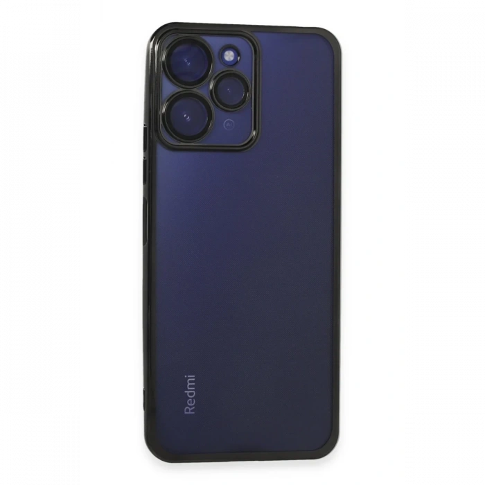Newface Xiaomi Redmi 12 Kılıf Razer Lensli Silikon