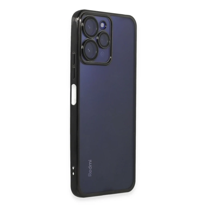 Newface Xiaomi Redmi 12 Kılıf Razer Lensli Silikon