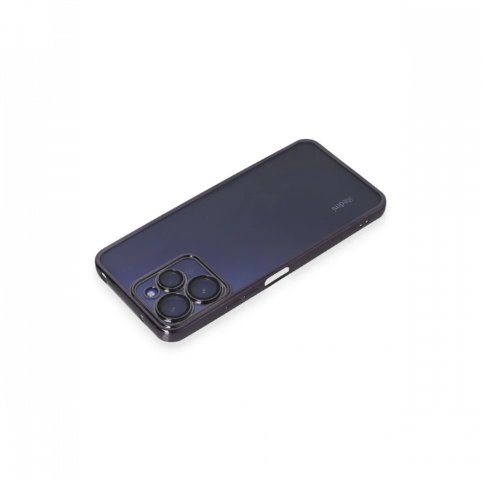 Newface Xiaomi Redmi 12 Kılıf Razer Lensli Silikon