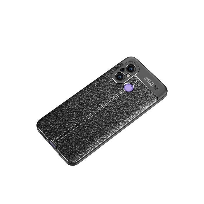 Newface Xiaomi Redmi 12C Kılıf Auto Focus Kapak - Siyah