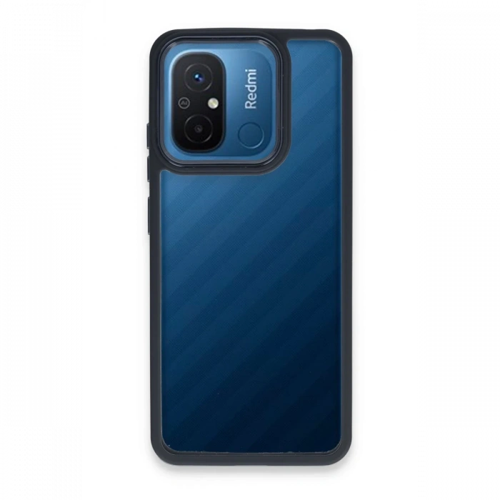 Newface Xiaomi Redmi 12C Kılıf Dora Kapak - Siyah