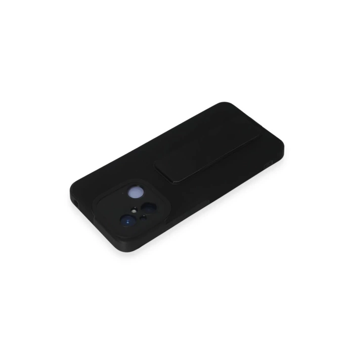 Newface Xiaomi Redmi 12C Kılıf Mega Standlı Silikon