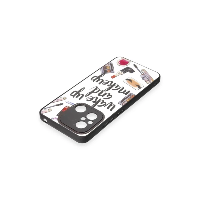 Newface Xiaomi Redmi 12C Kılıf Mirror Desenli Kapak