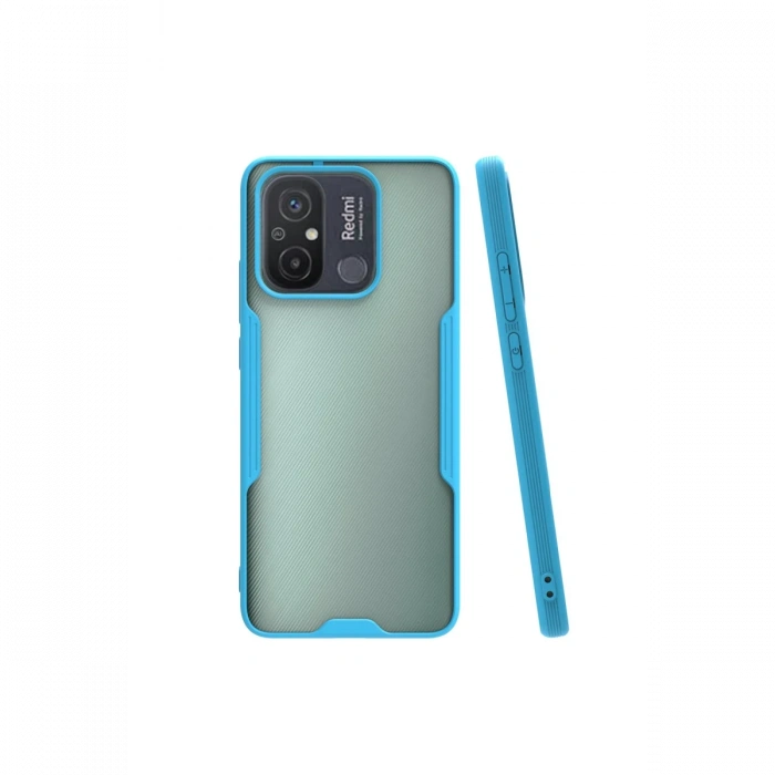 Newface Xiaomi Redmi 12C Kılıf Platin Silikon