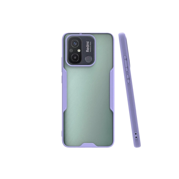Newface Xiaomi Redmi 12C Kılıf Platin Silikon