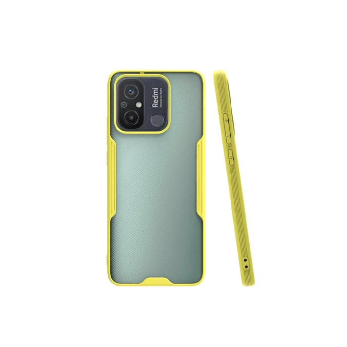 Newface Xiaomi Redmi 12C Kılıf Platin Silikon
