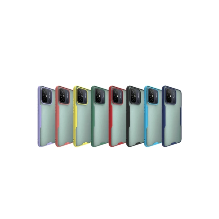 Newface Xiaomi Redmi 12C Kılıf Platin Silikon