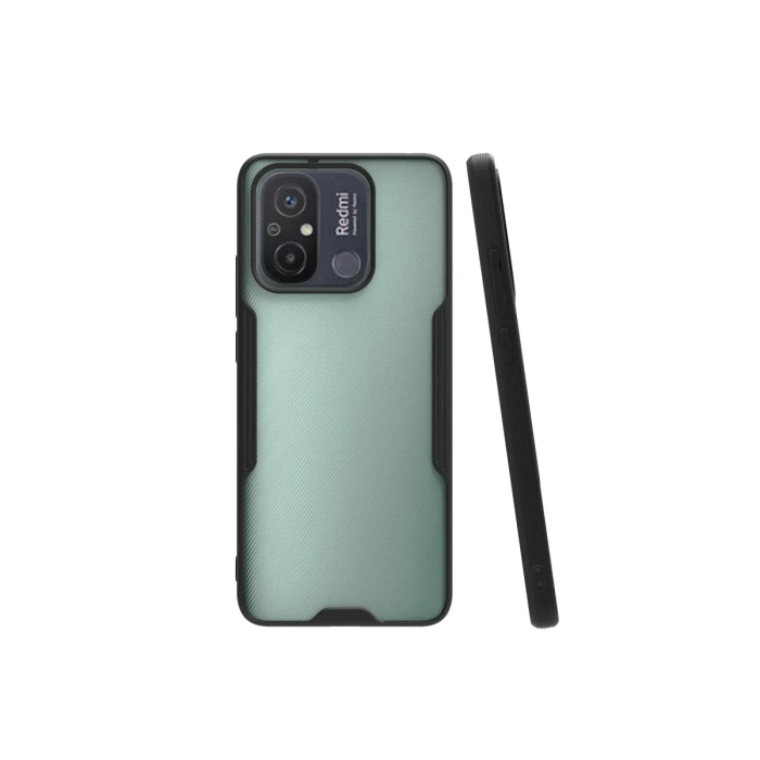 Newface Xiaomi Redmi 12C Kılıf Platin Silikon