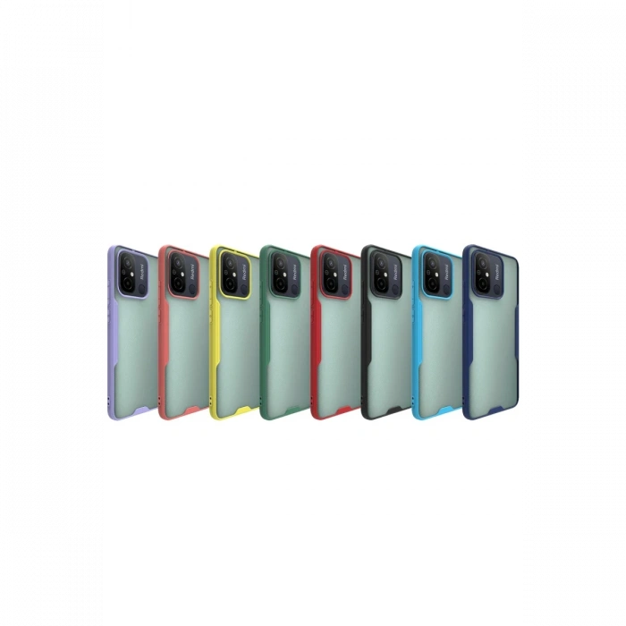 Newface Xiaomi Redmi 12C Kılıf Platin Silikon